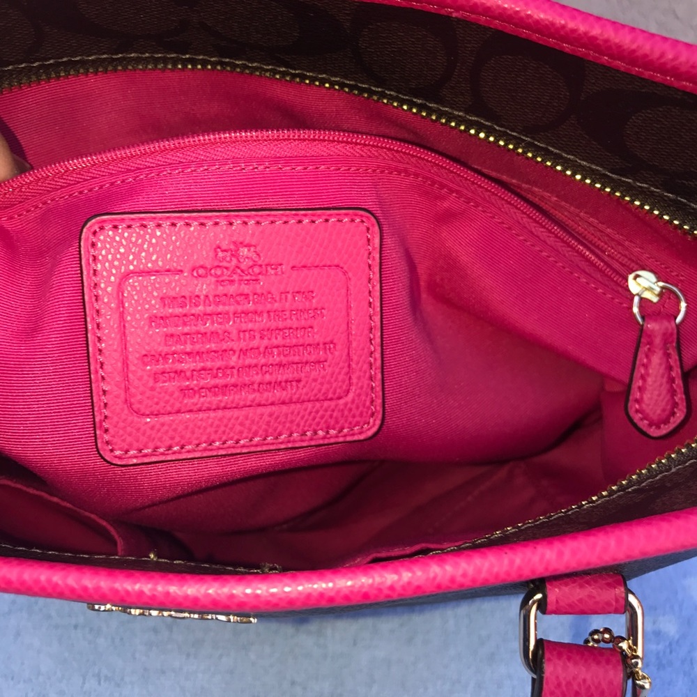 Coach Zip Top Tote - Picture 5 of 5